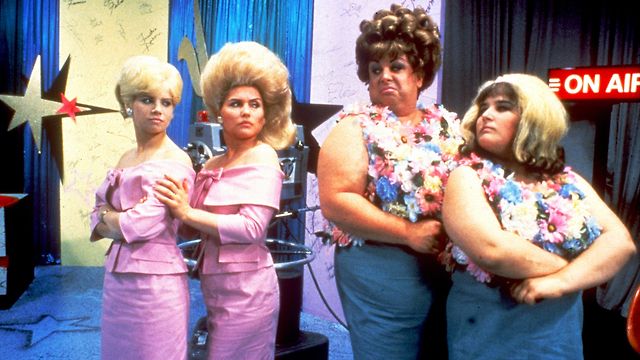 A Baltimore-style standoff in Hairspray (1988).